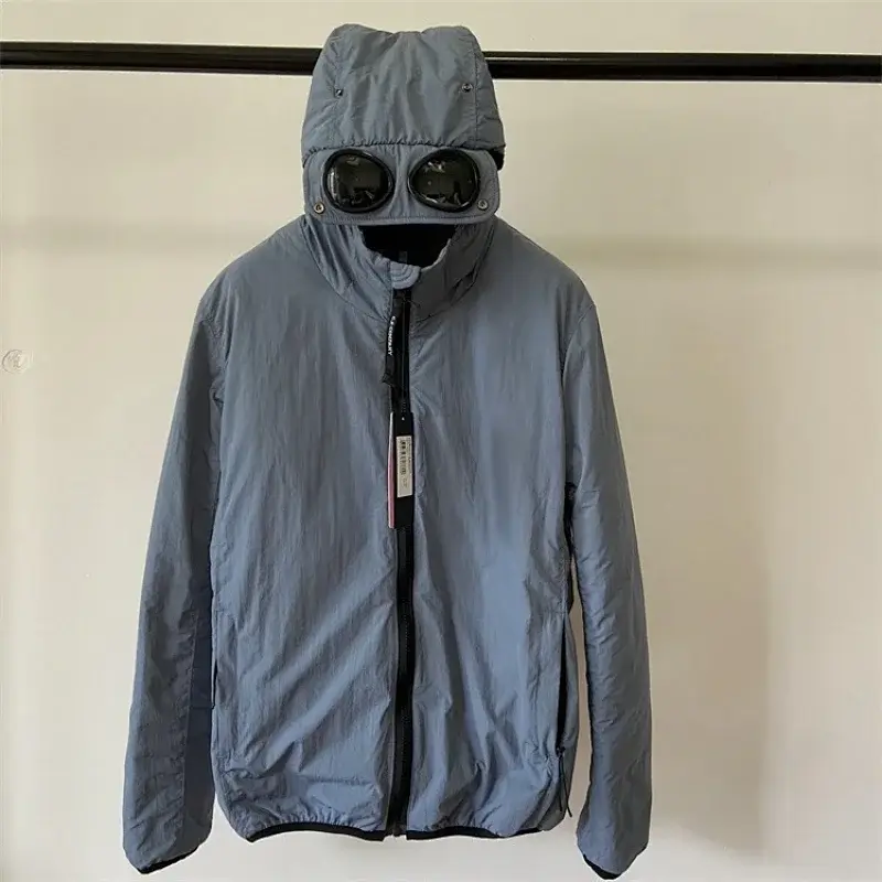 C.P. Company Light Blue Hooded Jacket
