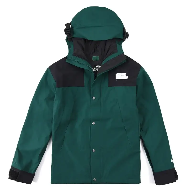 The North Face Dark Green Hooded Jacket