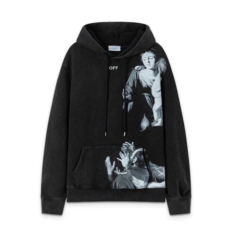 OFF-WHITE Religious Print Hoodie