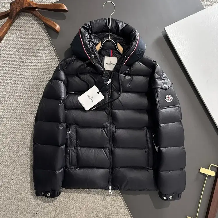 Moncler Black Quilted Puffer Jacket