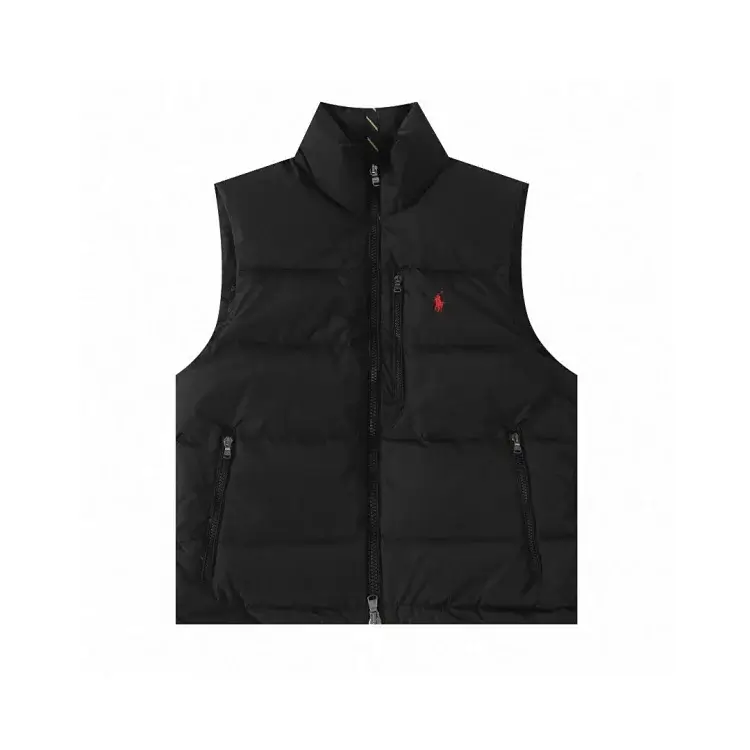 Polo Black Puffer Vest