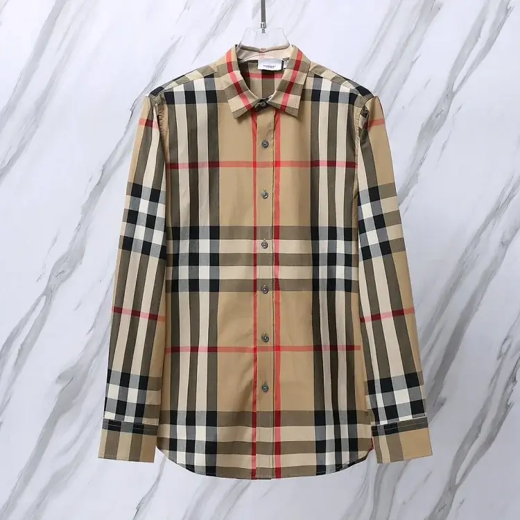 Burberry Beige Classic Check Shirt