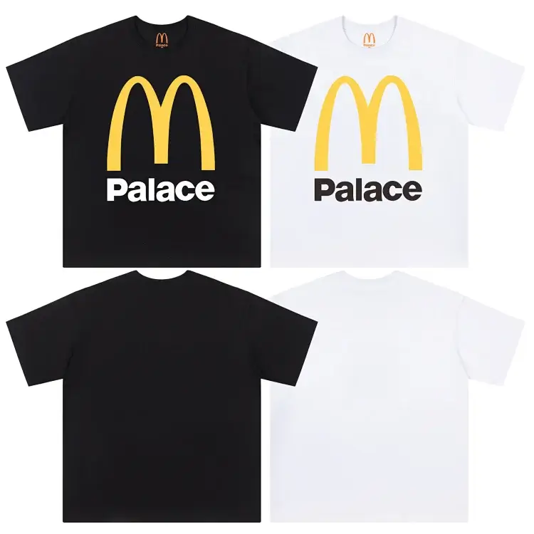 Palace x McDonald's M Logo T-Shirts