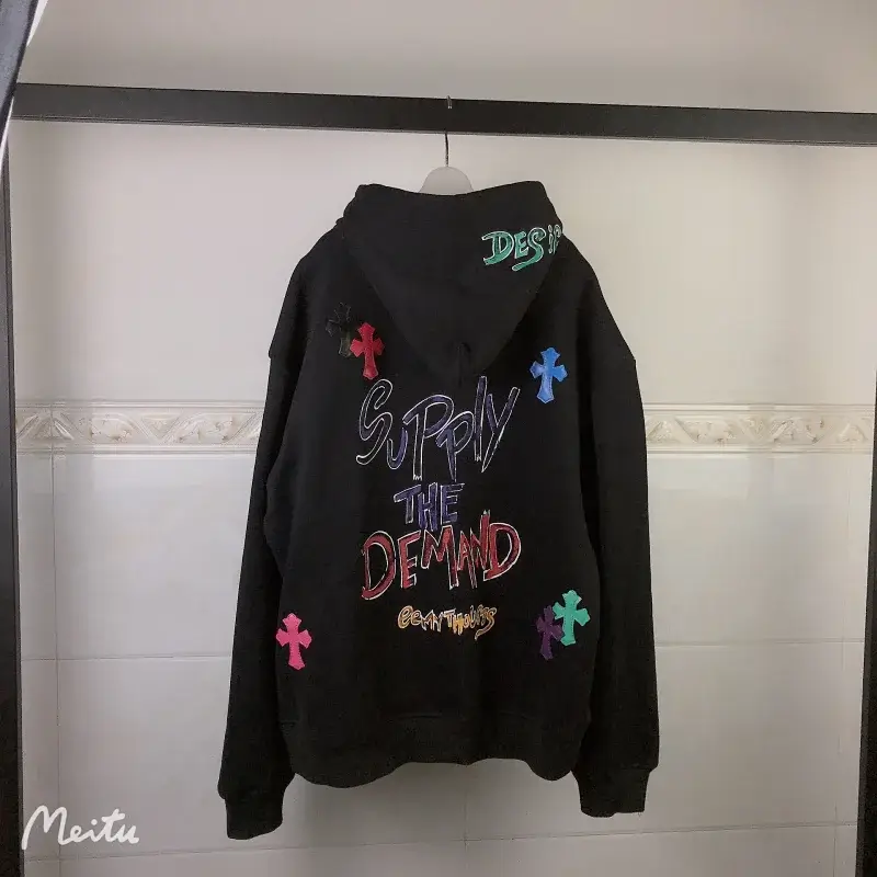 Chrome "Supply The Demand" Graphic Hoodie