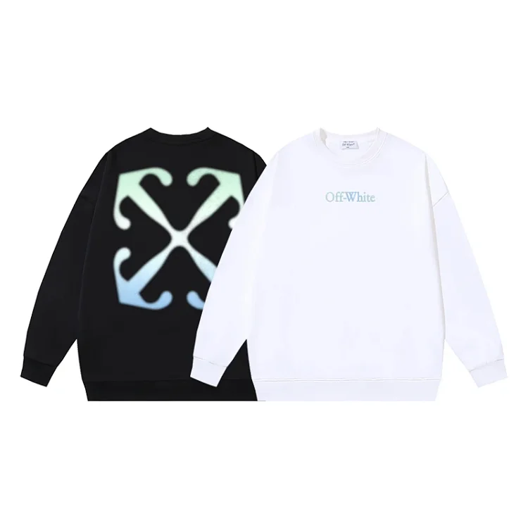 Off-White Gradient Arrow & Logo Hoodies