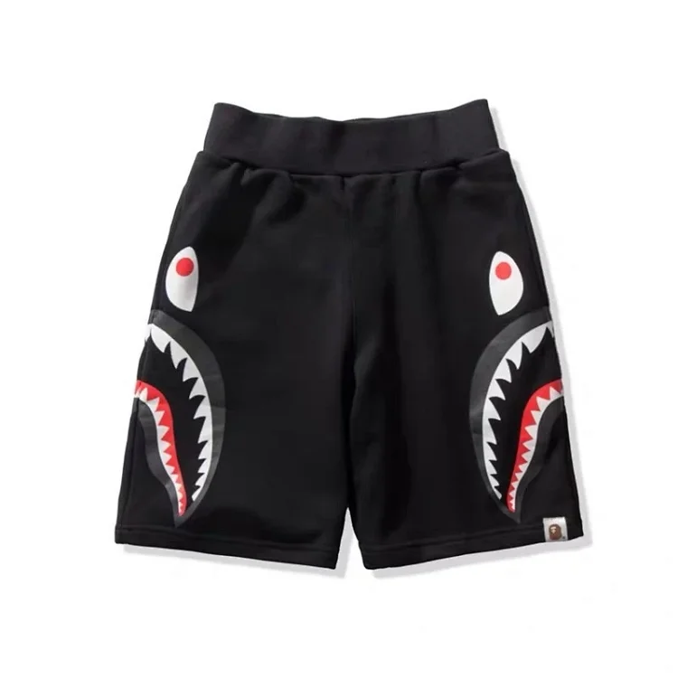 BAPE Black Shark Shorts