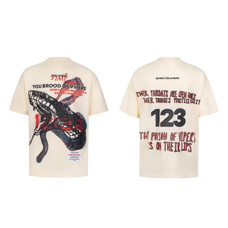 RIVING TON roi Rebls Snake Graphic T-Shirt