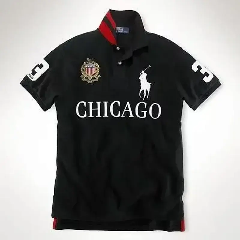 Polo Ralph Lauren Chicago Print Polo Shirt