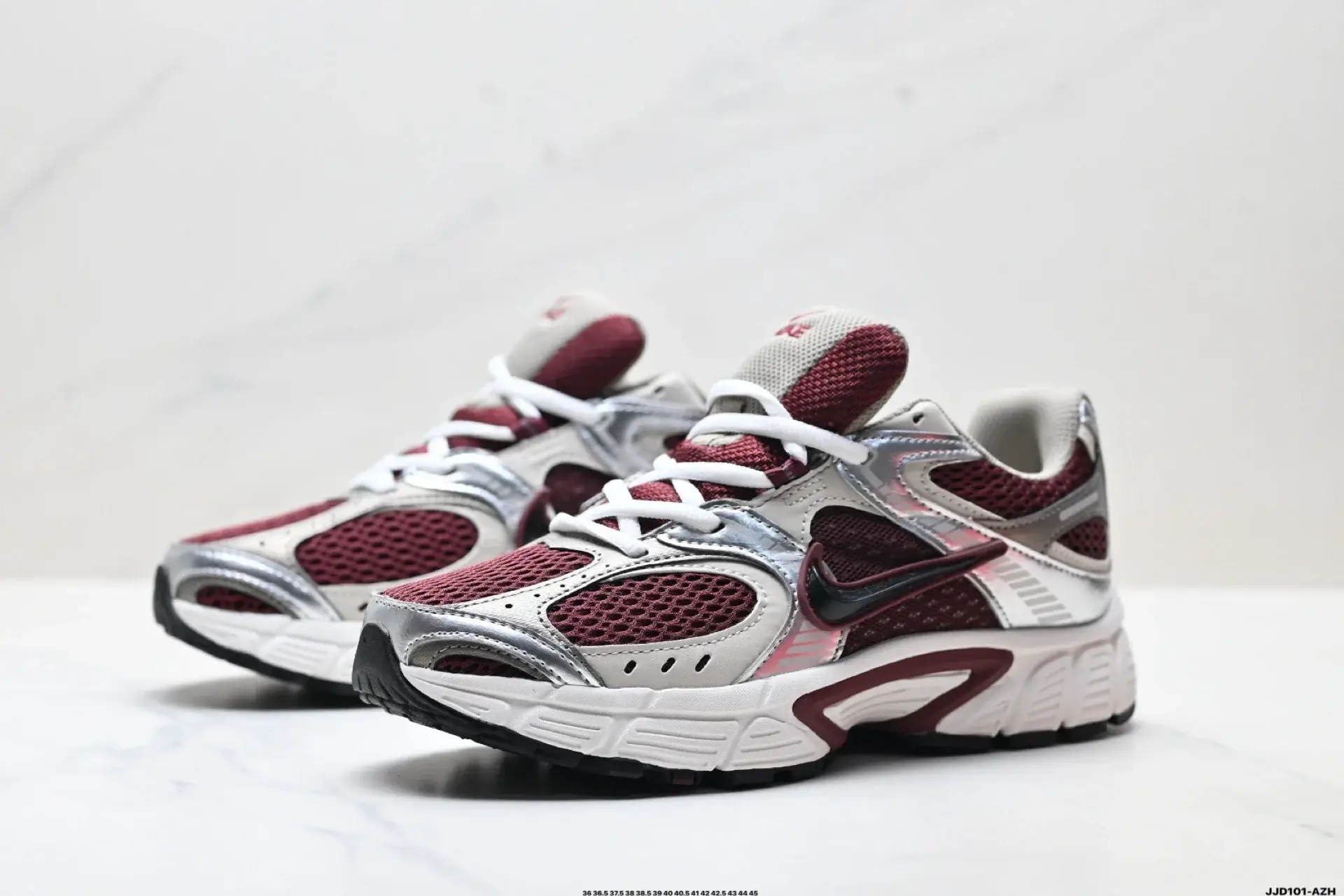 Nike Burgundy Retro Mesh Runner