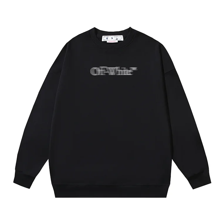 OFF-WHITE Blurred Logo Hoodie