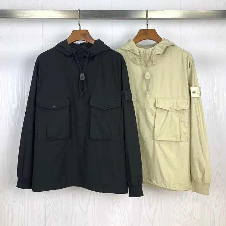 Stone Island Hooded Jackets