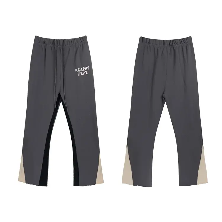 GALLERY DEPT. Gray Blocked Drawstring Pants