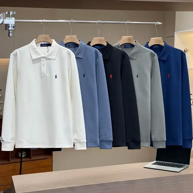 PAUL Polo Shirts with Pony Embroidery