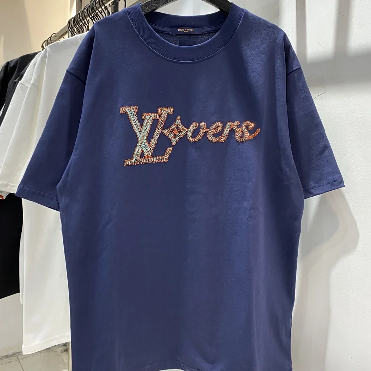 Louis Vuitton "X Lover" Navy T-Shirt