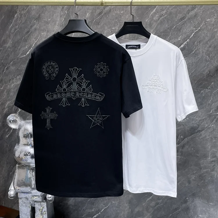 Chrome Hearts Cross Star T-Shirts