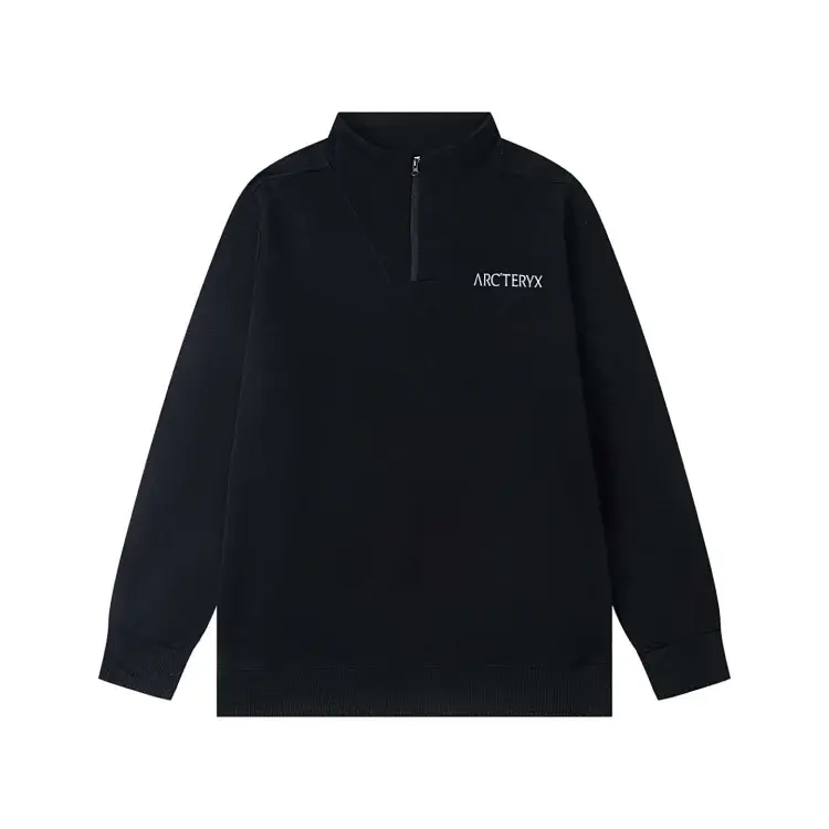 ARC'TERYX Black Half-Zip Long-Sleeve Jersey